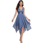 Ever-Pretty Vestidos de Cóctel Corte Imperio Escote en V
