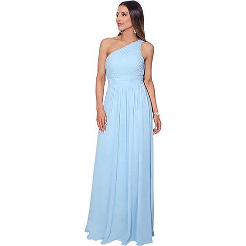 KRISP Vestido Mujer Fiesta Largo