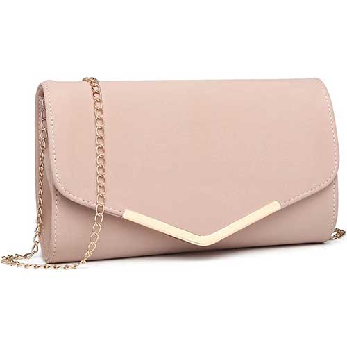Miss Lulu Bolsa de Cadena Mujer Elegante Clutch