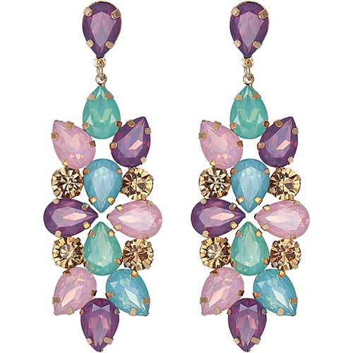 Pendientes de Mujer- Clearine Pendientes Colgantes Art Deco